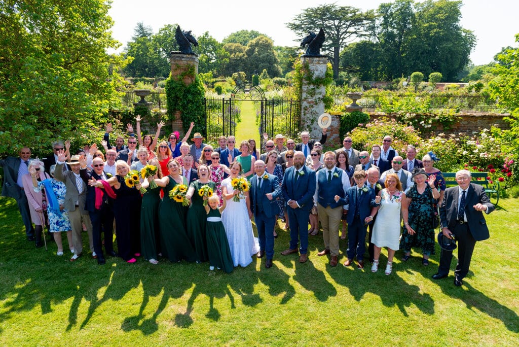Helmingham Hall Summer Wedding 2023 - Extremely Hot Weather