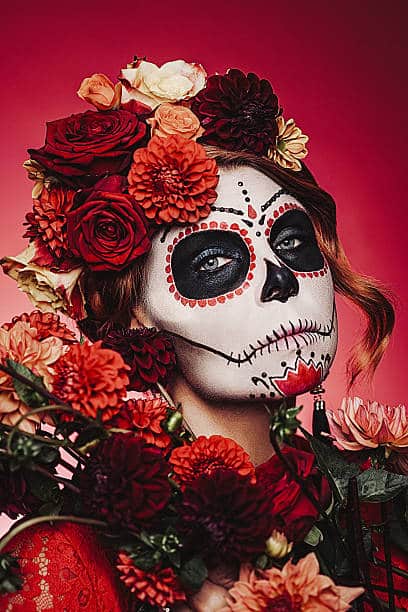 Día de los Muertos (Day of the Dead). Portrait collaboration