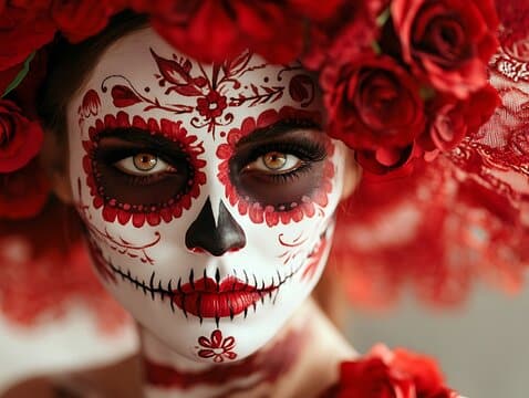 Día de los Muertos (Day of the Dead). Portrait collaboration